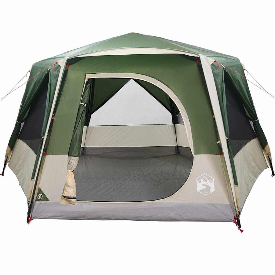 Huisje Tent met dak met opslag Groen 400 x 350 x 212 cm