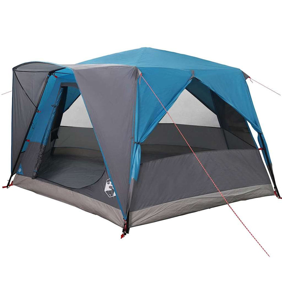 Huisje Tent met dak met opslag Blauw 400 x 350 x 212 cm