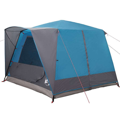 Huisje Tent met dak met opslag Blauw 400 x 350 x 212 cm