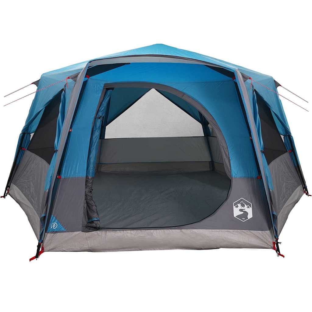 Huisje Tent met dak met opslag Blauw 400 x 350 x 212 cm
