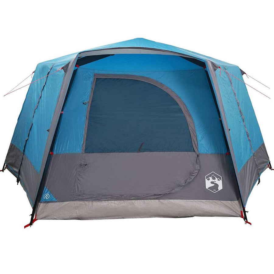 Huisje Tent met dak met opslag Blauw 400 x 350 x 212 cm
