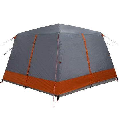 Huisje Tent met dak Grijs en Oranje 400 x 350 x 212 cm