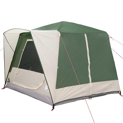 Huisje Tent met dak met opslag Groen en Wit 333 x 317 x 194 cm