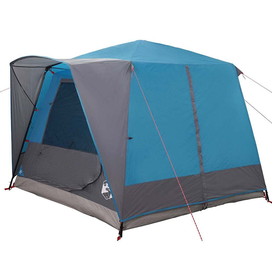 Huisje Tent met dak Blauw en Grijs 333 x 317 x 194 cm