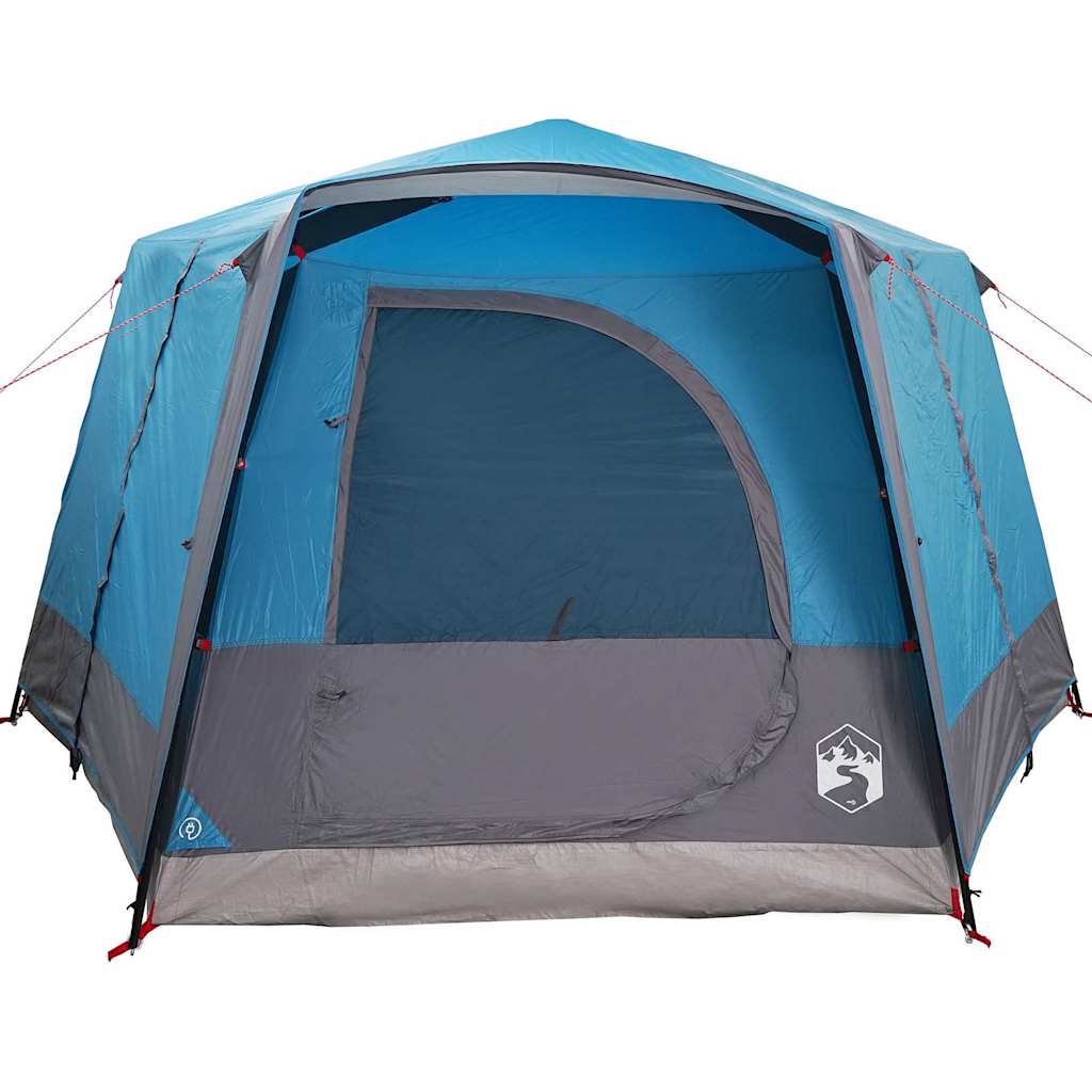 Huisje Tent met dak Blauw en Grijs 333 x 317 x 194 cm