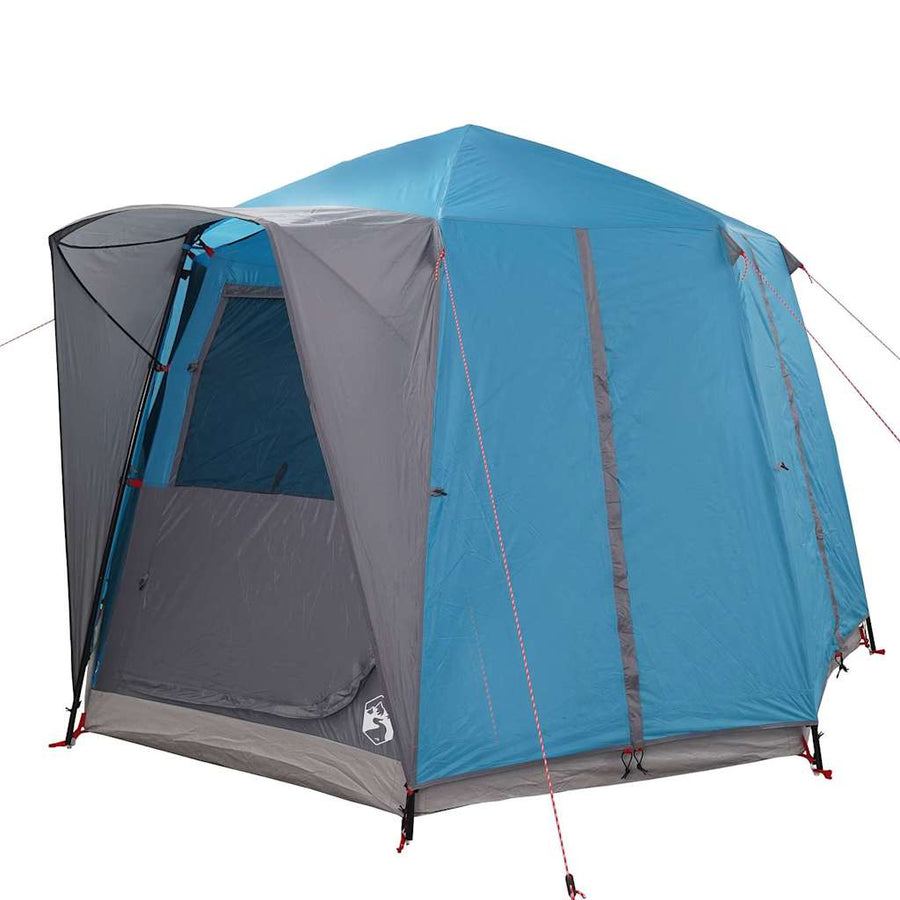 Huisje Tent met dak Blauw en Grijs 320 x 320 x 203 cm