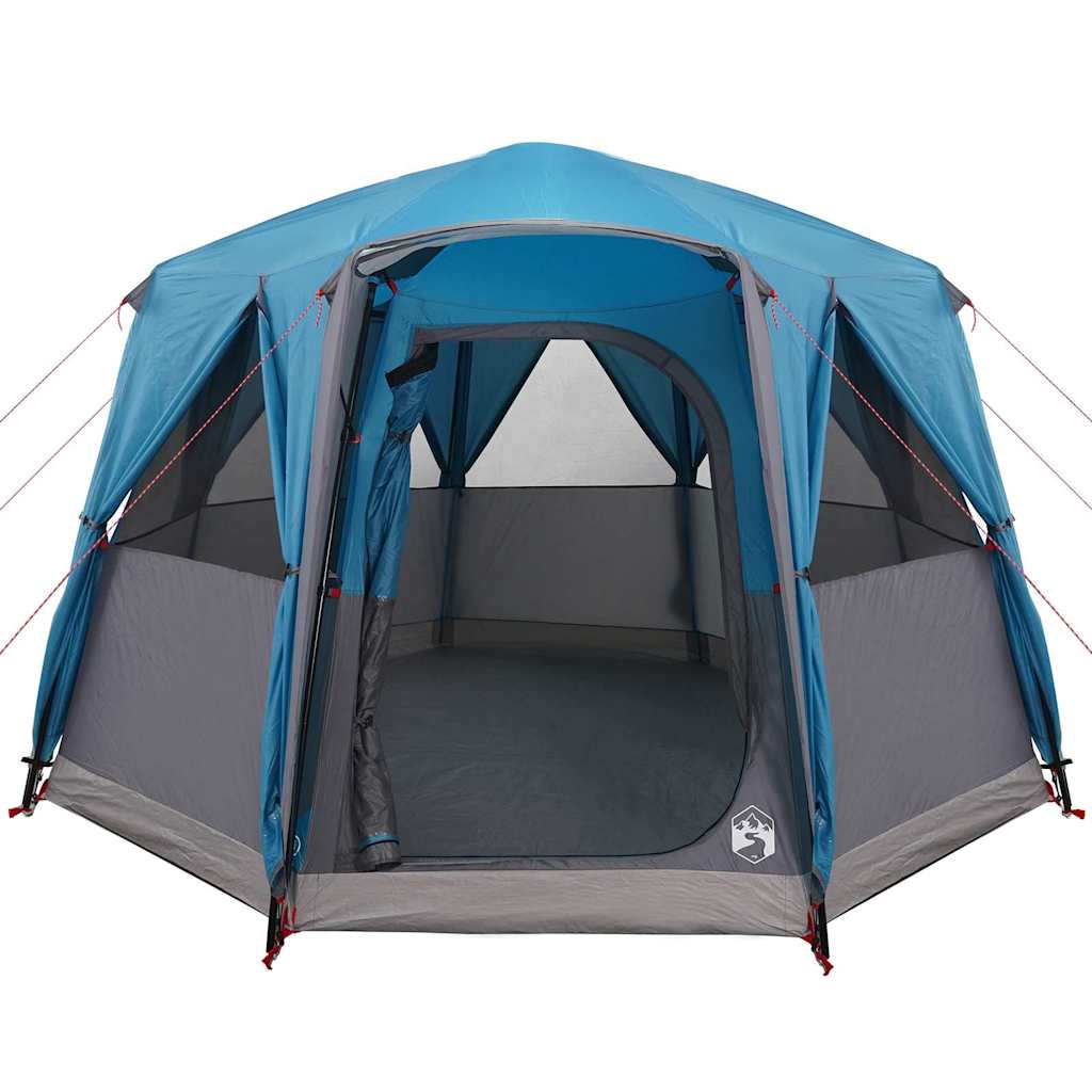 Huisje Tent met dak Blauw en Grijs 320 x 320 x 203 cm