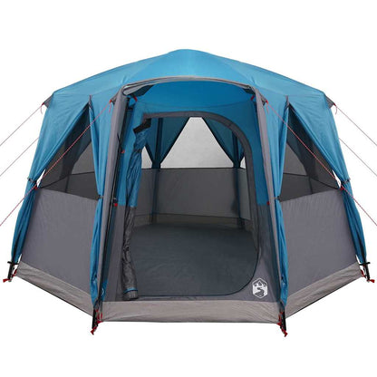 Huisje Tent met dak Blauw en Grijs 320 x 320 x 203 cm
