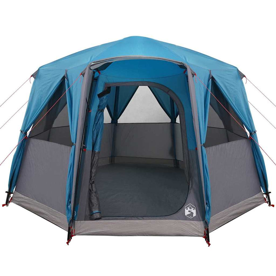 Huisje Tent met dak Blauw en Grijs 320 x 320 x 203 cm