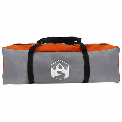 Huisje Tent met dak Grijs en Oranje 320 x 320 x 203 cm