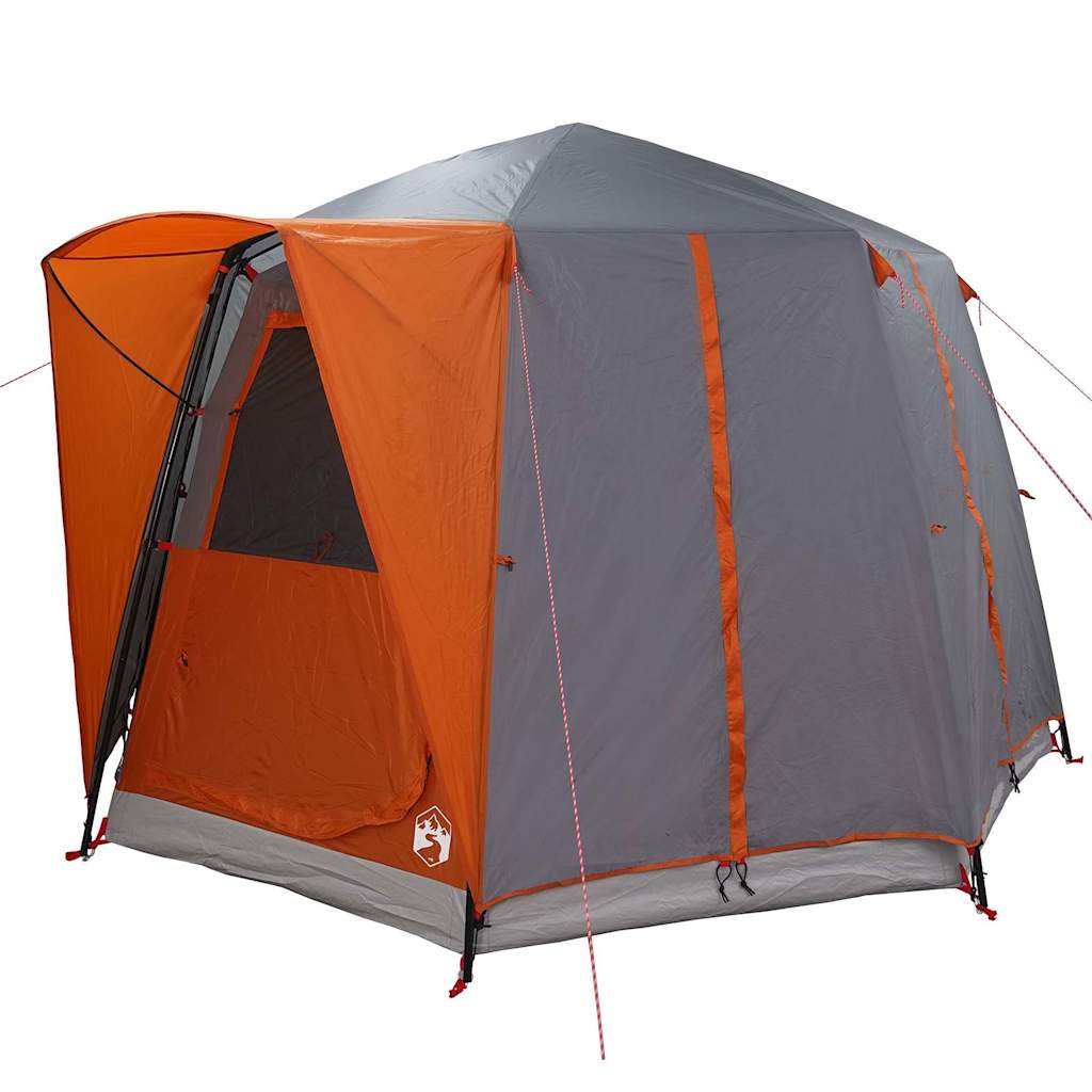 Huisje Tent met dak Grijs en Oranje 320 x 320 x 203 cm