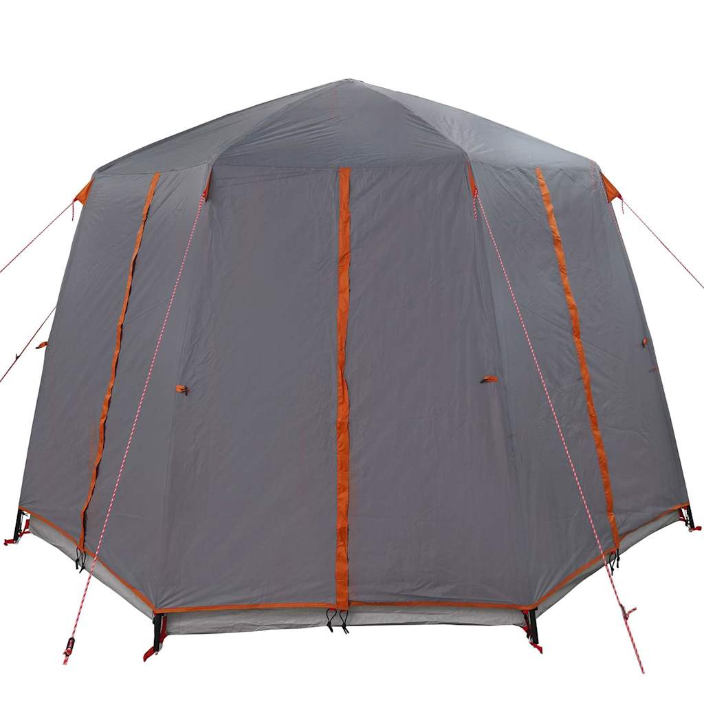 Huisje Tent met dak Grijs en Oranje 320 x 320 x 203 cm