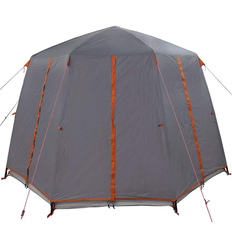Huisje Tent met dak Grijs en Oranje 320 x 320 x 203 cm