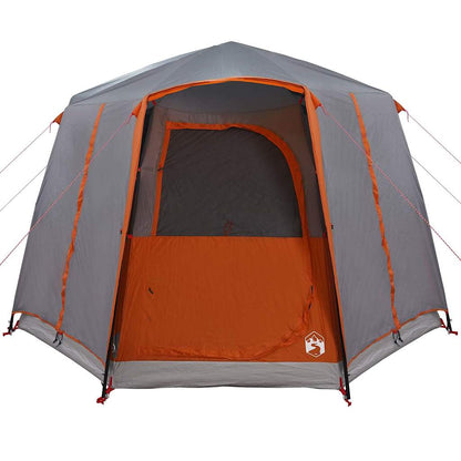 Huisje Tent met dak Grijs en Oranje 320 x 320 x 203 cm