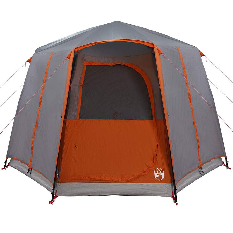Huisje Tent met dak Grijs en Oranje 320 x 320 x 203 cm