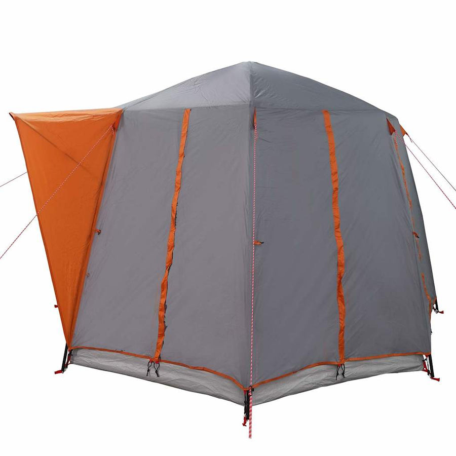 Huisje Tent met dak Grijs en Oranje 320 x 320 x 203 cm