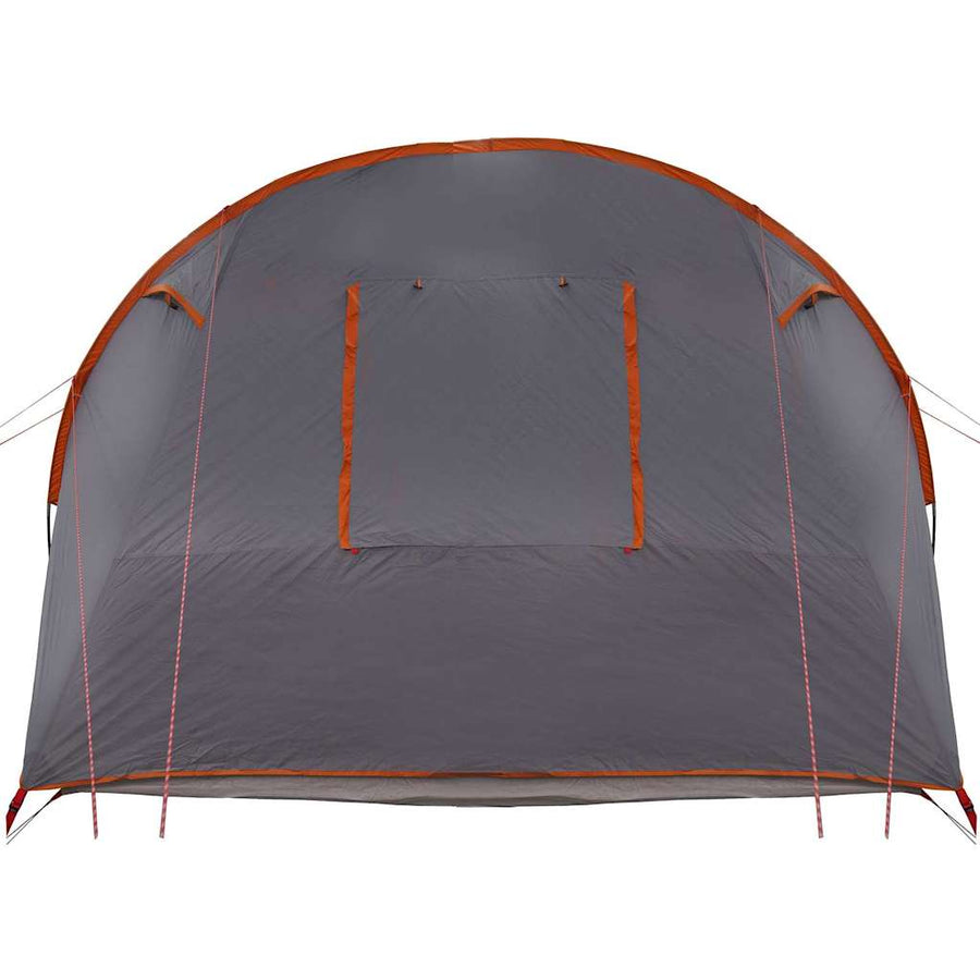 Tunneltent met dak Grijs en Oranje 740 x 370 x 220 cm