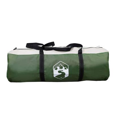 Tunneltent met dak met opslag Groen en Wit 778 x 356 x 210 cm