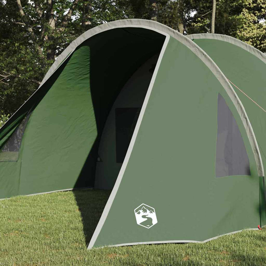 Tunneltent met dak met opslag Groen en Wit 778 x 356 x 210 cm