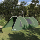 Tunnel Tent 4-Person with Roof Green and White 778 x 356 x 210 cm