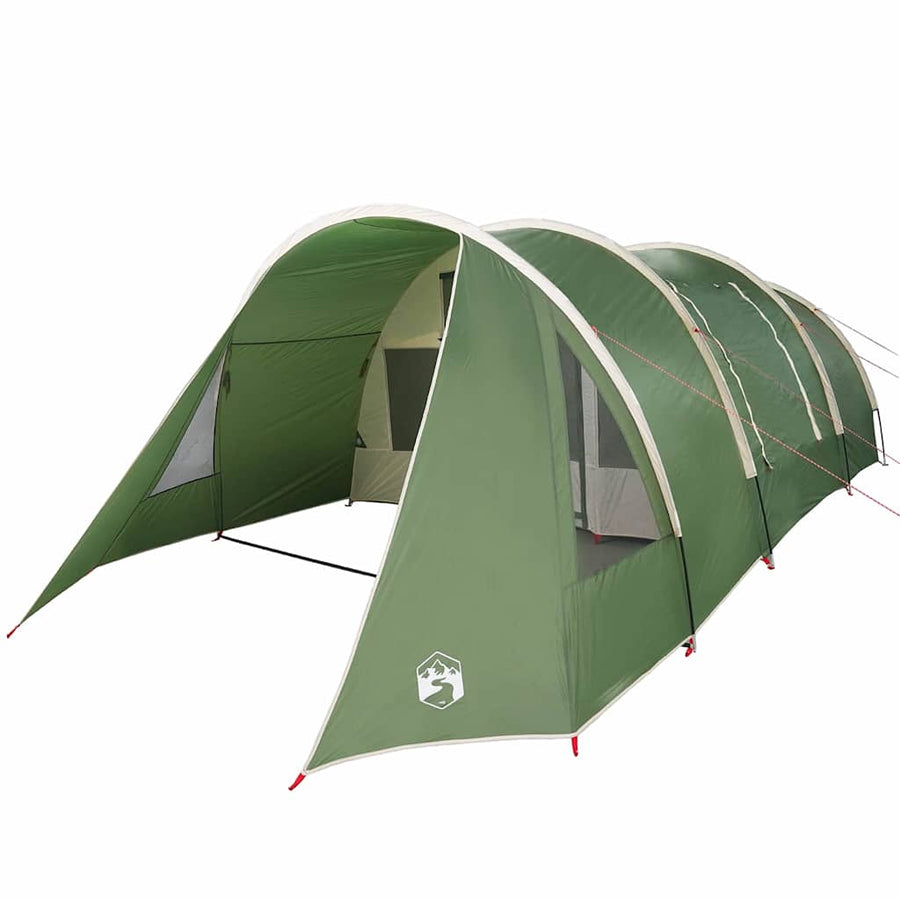 Tunneltent met dak met opslag Groen en Wit 778 x 356 x 210 cm