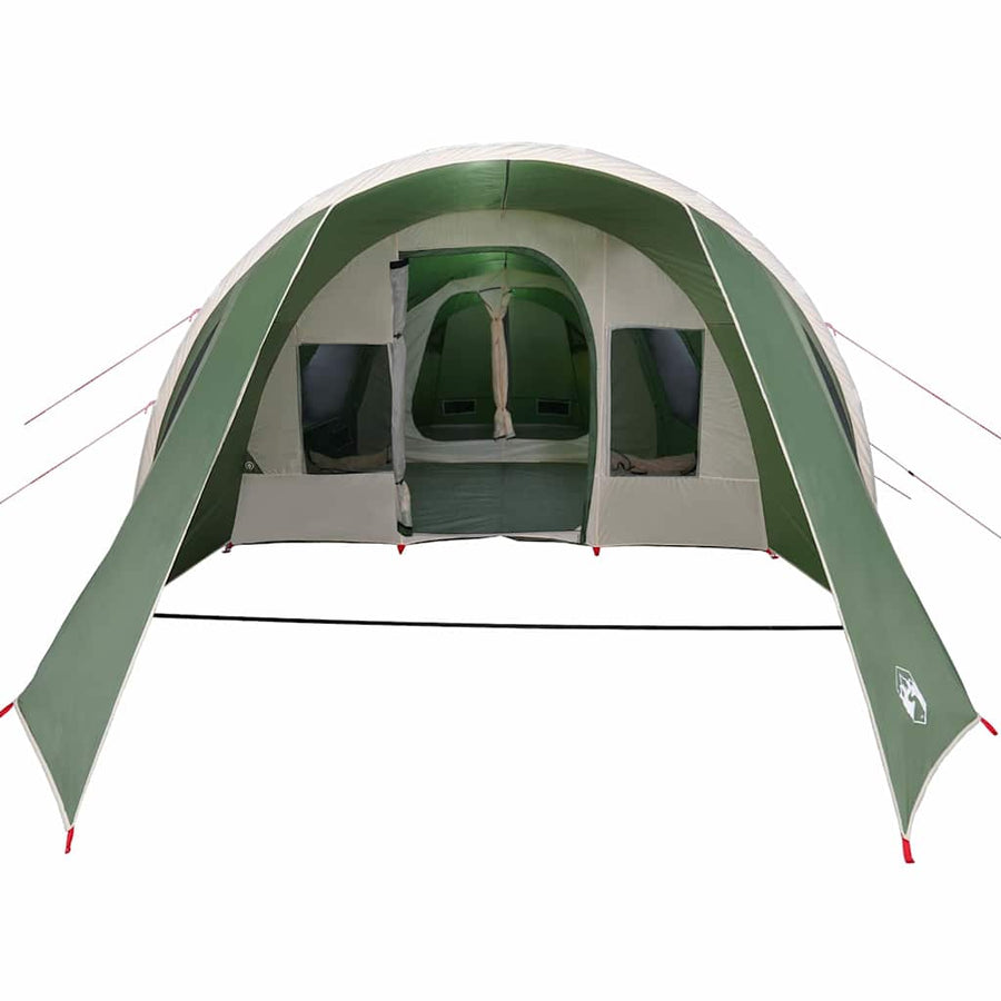 Tunneltent met dak met opslag Groen en Wit 778 x 356 x 210 cm