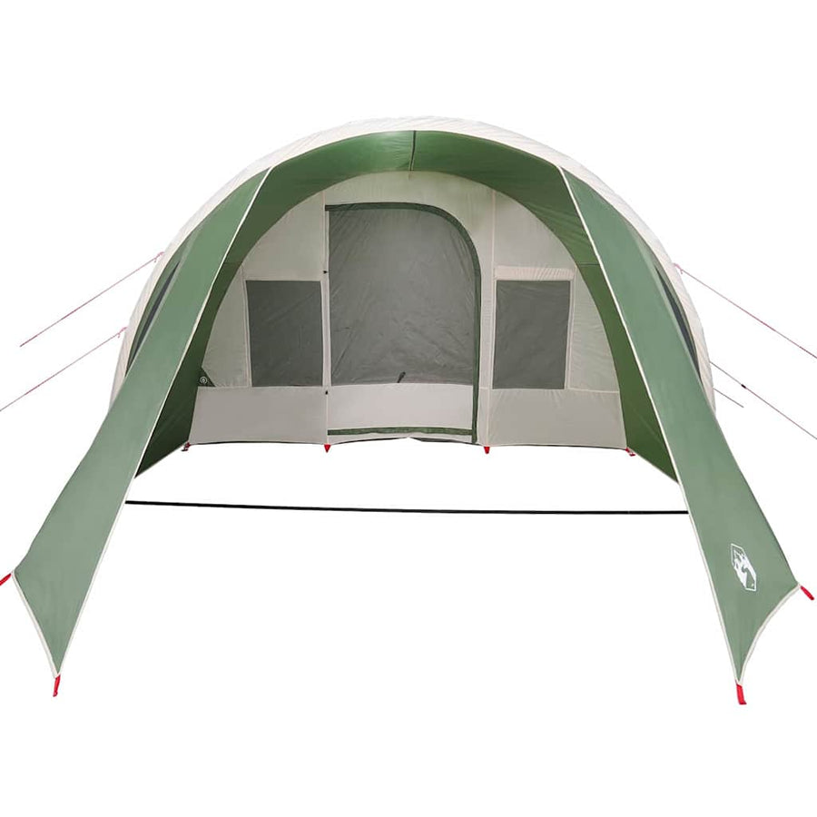 Tunneltent met dak met opslag Groen en Wit 778 x 356 x 210 cm