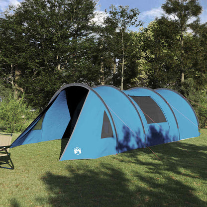 Tunneltent met dak met opslag Blauw en Grijs 778 x 356 x 210 cm