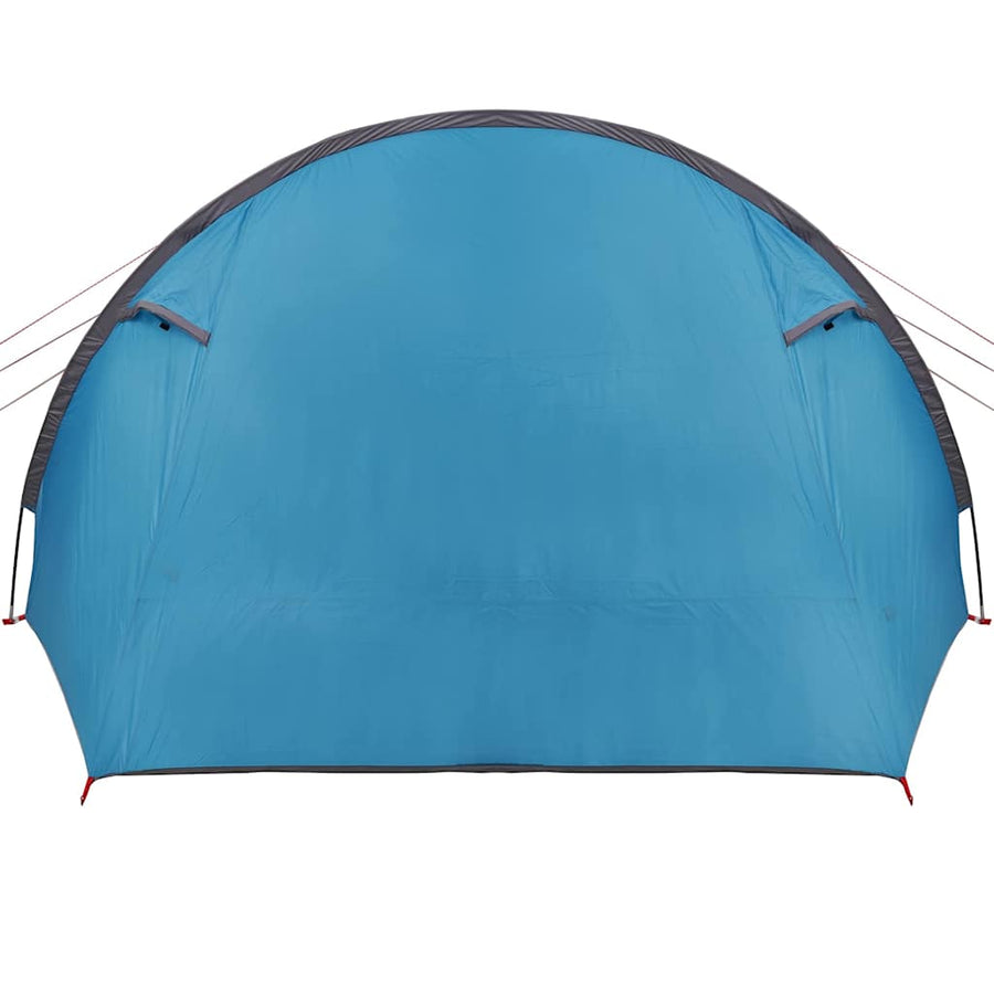 Tunneltent met dak met opslag Blauw en Grijs 778 x 356 x 210 cm