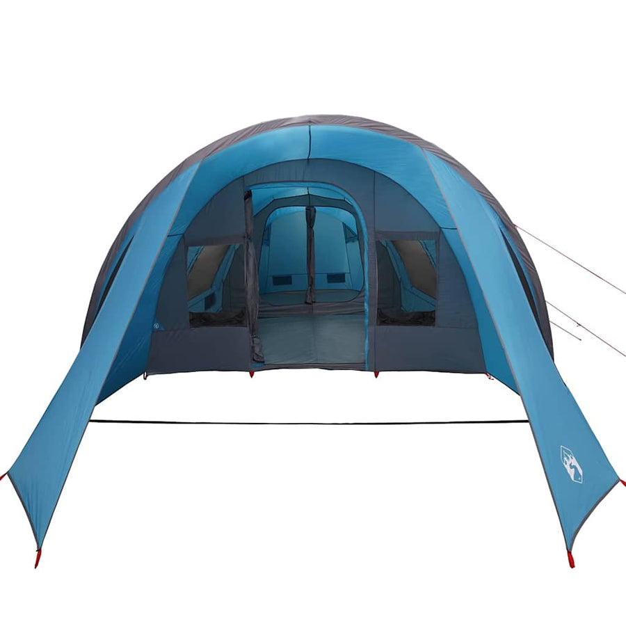Tunneltent met dak met opslag Blauw en Grijs 778 x 356 x 210 cm