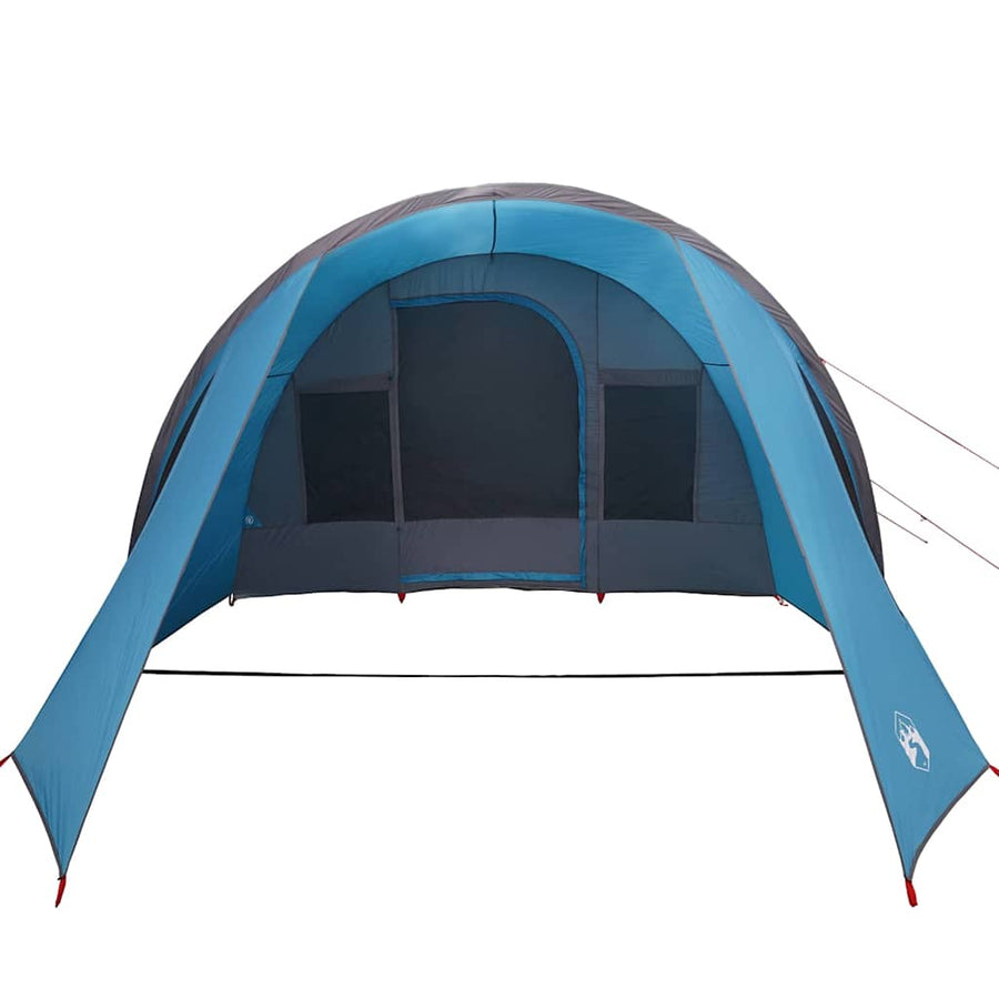 Tunneltent met dak met opslag Blauw en Grijs 778 x 356 x 210 cm