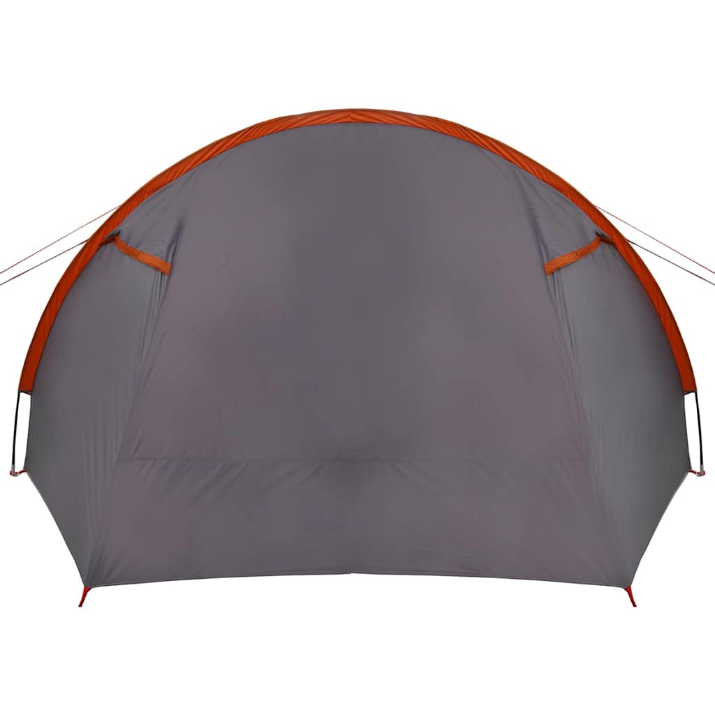 Tunneltent met dak Grijs en Oranje 778 x 356 x 210 cm
