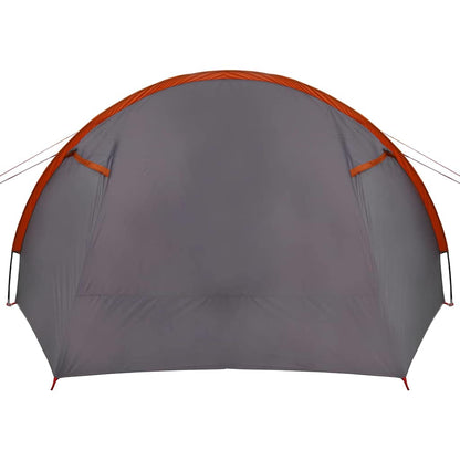 Tunneltent met dak Grijs en Oranje 778 x 356 x 210 cm