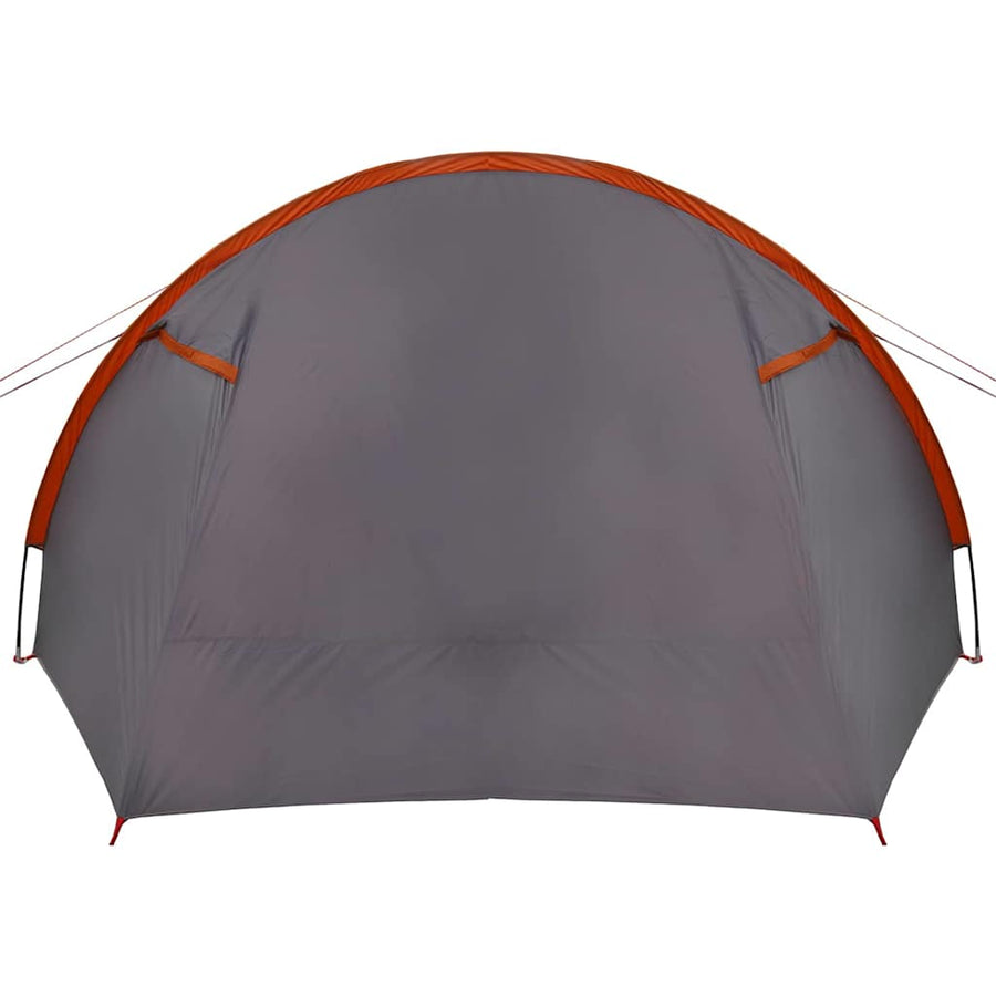 Tunneltent met dak Grijs en Oranje 778 x 356 x 210 cm