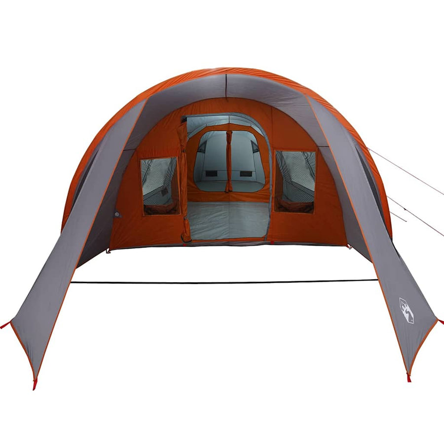 Tunneltent met dak Grijs en Oranje 778 x 356 x 210 cm