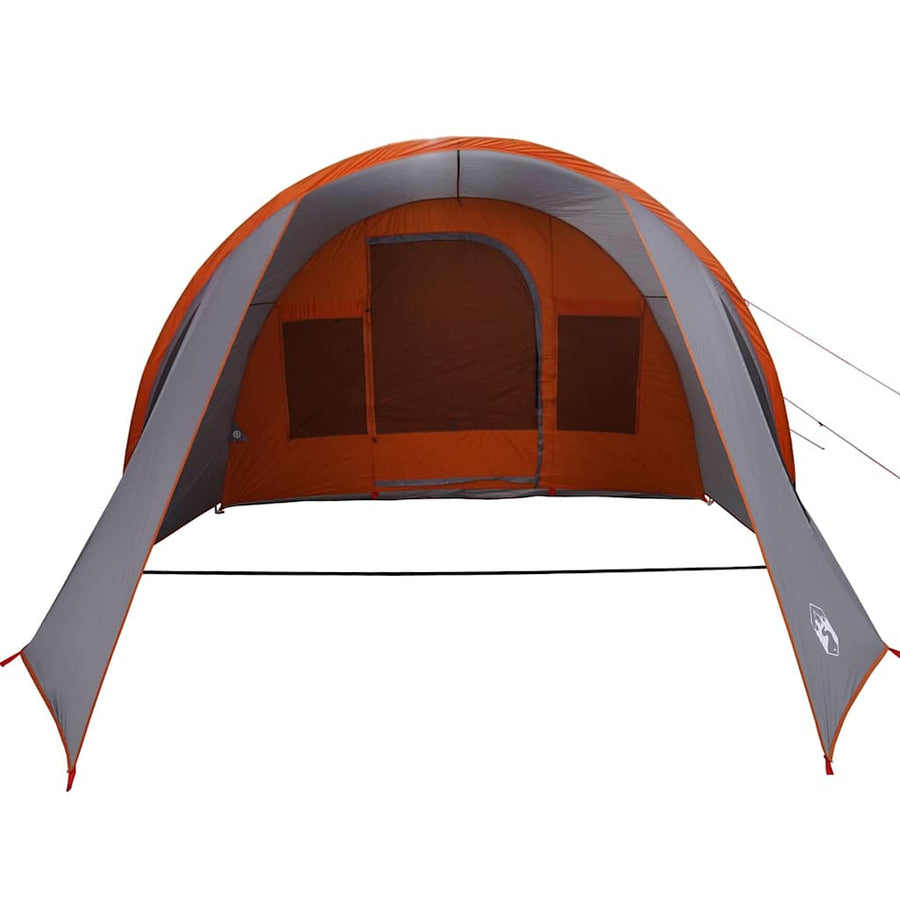 Tunneltent met dak Grijs en Oranje 778 x 356 x 210 cm