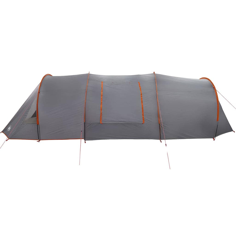 Tunneltent met dak Grijs en Oranje 778 x 356 x 210 cm