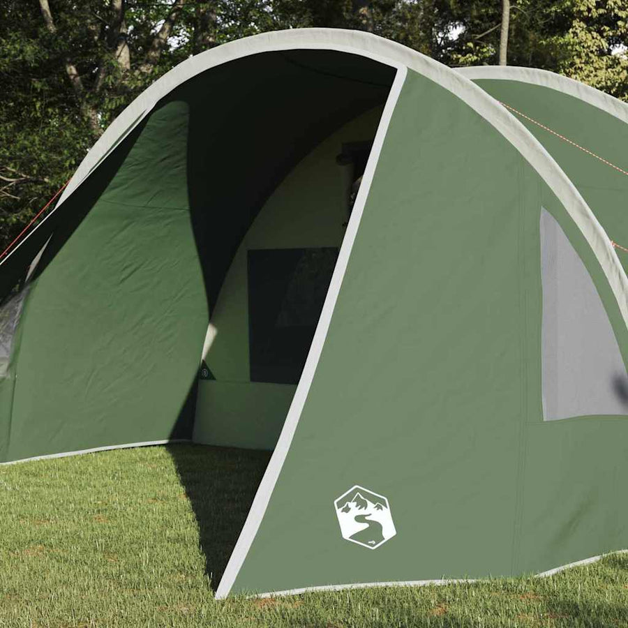 Tunneltent met dak met opslag Groen en Wit 778 x 356 x 210 cm