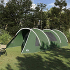 Tunnel Tent 5-Person with roof Green and White 778 x 356 x 210 cm