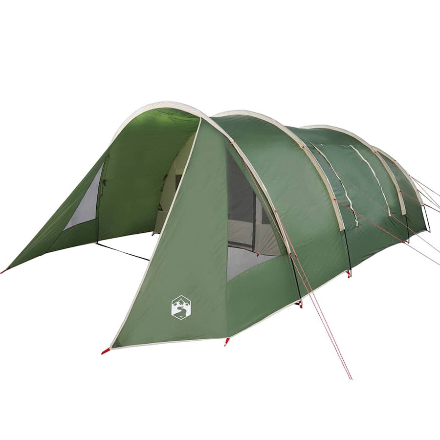 Tunneltent met dak met opslag Groen en Wit 778 x 356 x 210 cm