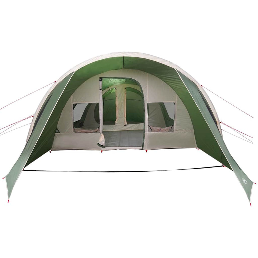 Tunneltent met dak met opslag Groen en Wit 778 x 356 x 210 cm