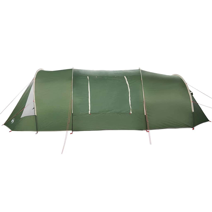 Tunneltent met dak met opslag Groen en Wit 778 x 356 x 210 cm