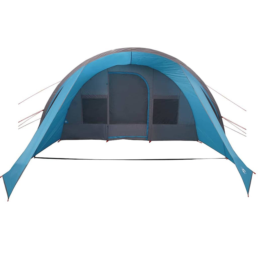 Tunneltent met dak met opslag Blauw en Grijs 778 x 356 x 210 cm