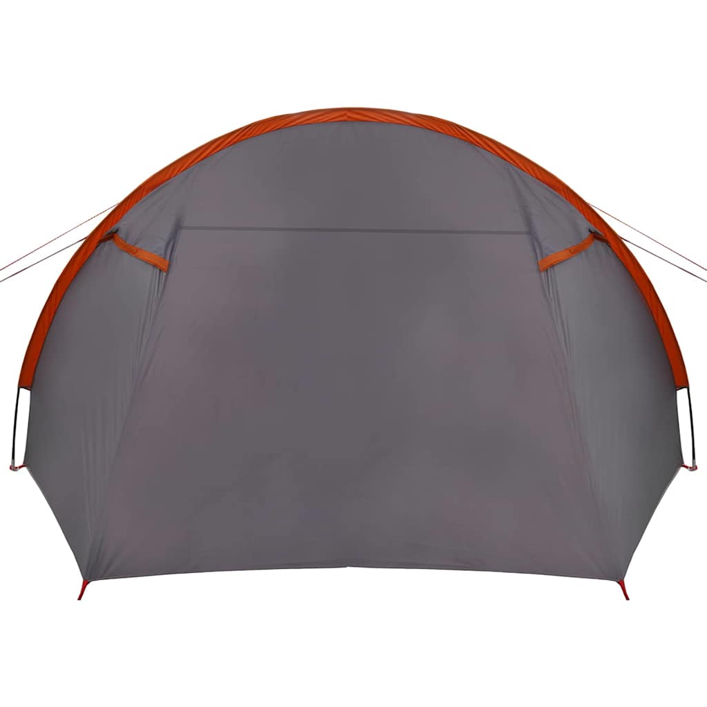 Tunneltent met dak Grijs en Oranje 778 x 356 x 210 cm
