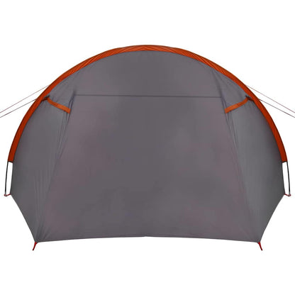Tunneltent met dak Grijs en Oranje 778 x 356 x 210 cm
