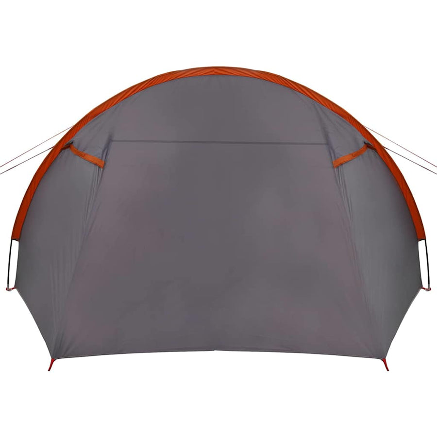 Tunneltent met dak Grijs en Oranje 778 x 356 x 210 cm