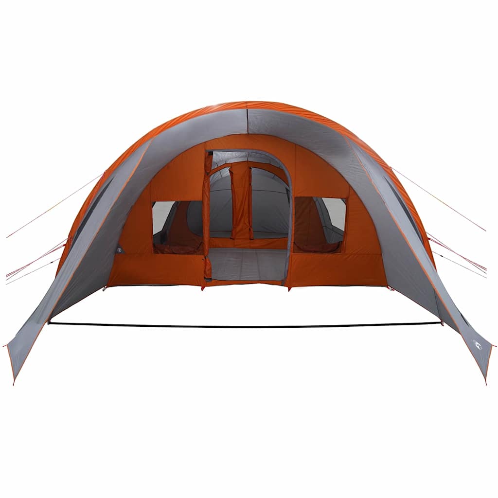 Tunneltent met dak Grijs en Oranje 778 x 356 x 210 cm