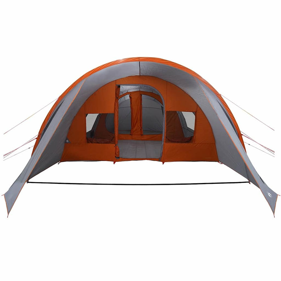 Tunneltent met dak Grijs en Oranje 778 x 356 x 210 cm