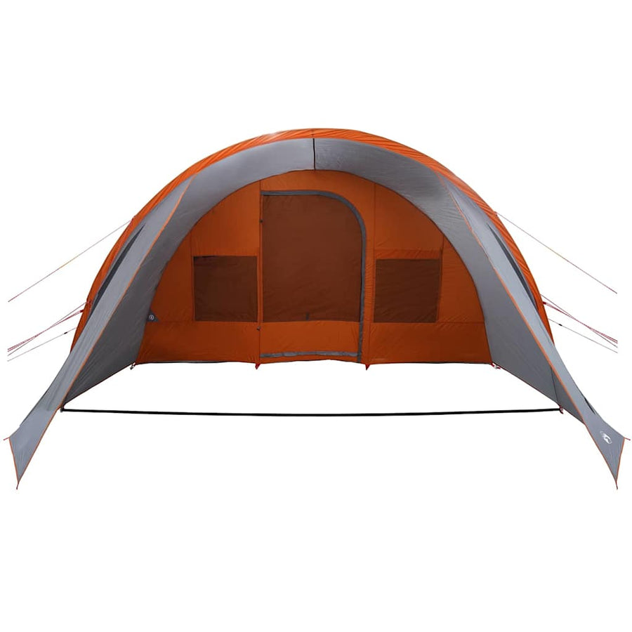 Tunneltent met dak Grijs en Oranje 778 x 356 x 210 cm