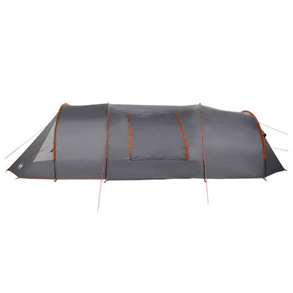 Tunneltent met dak Grijs en Oranje 778 x 356 x 210 cm